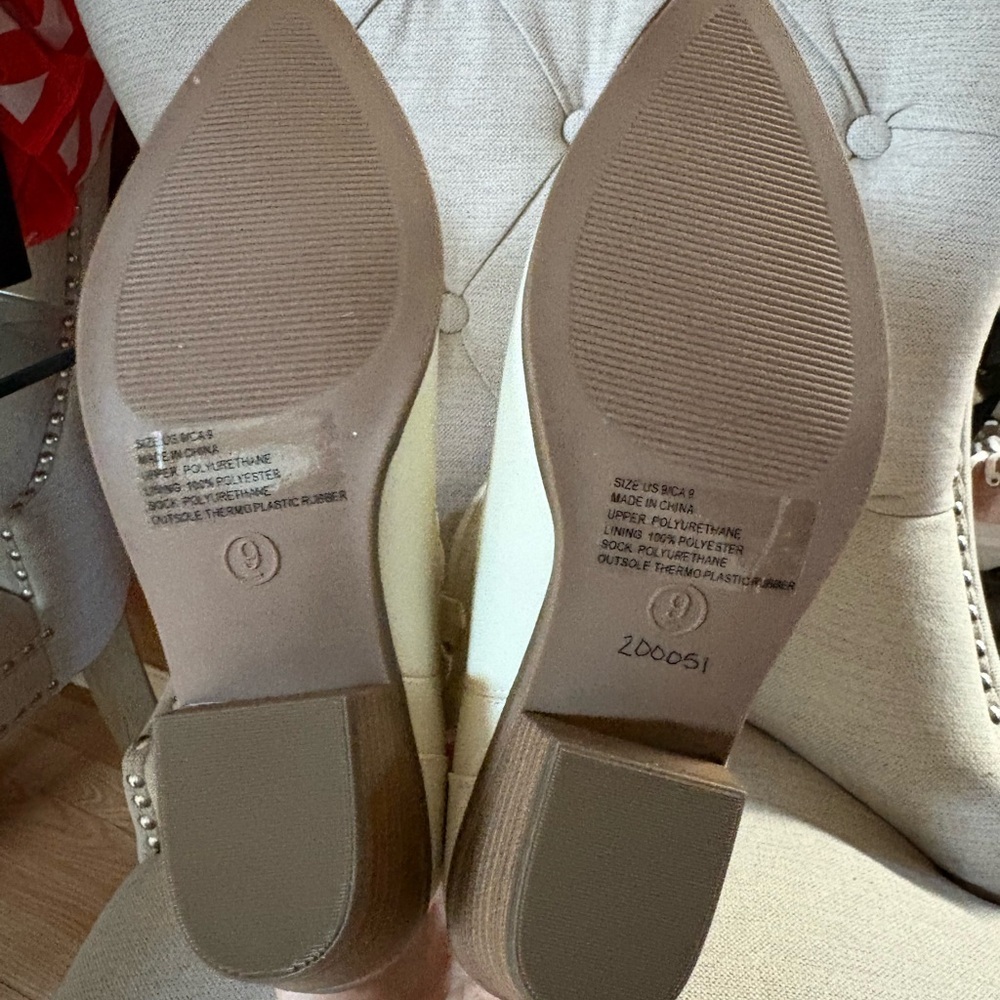 American Eagle Outfitters Cream Heeled Boots - Picture 12 of 13